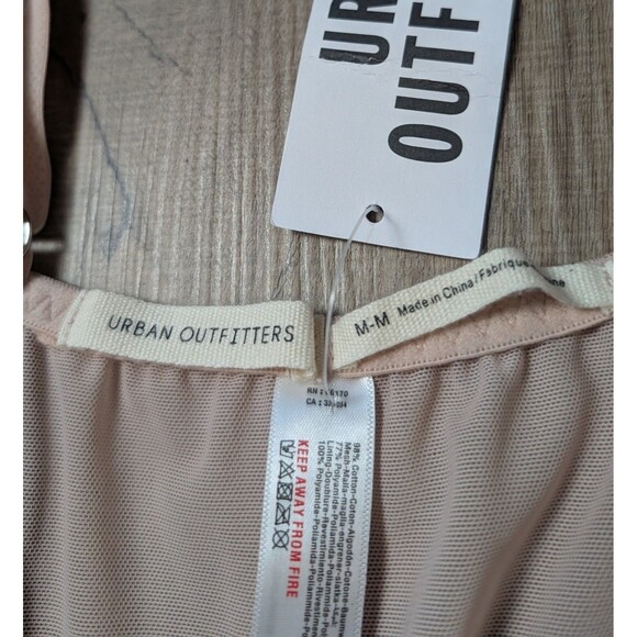 NWT Urban Outfitters Size M Enchanted Pink Corset Top Coquette Night-Out - Picture 7 of 11